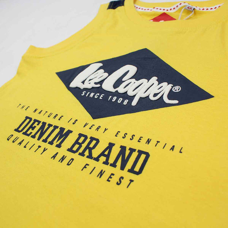 Picture of GLC0137 BOYS LEE COOPER 100% COTTON SLEVELESS SHIRT